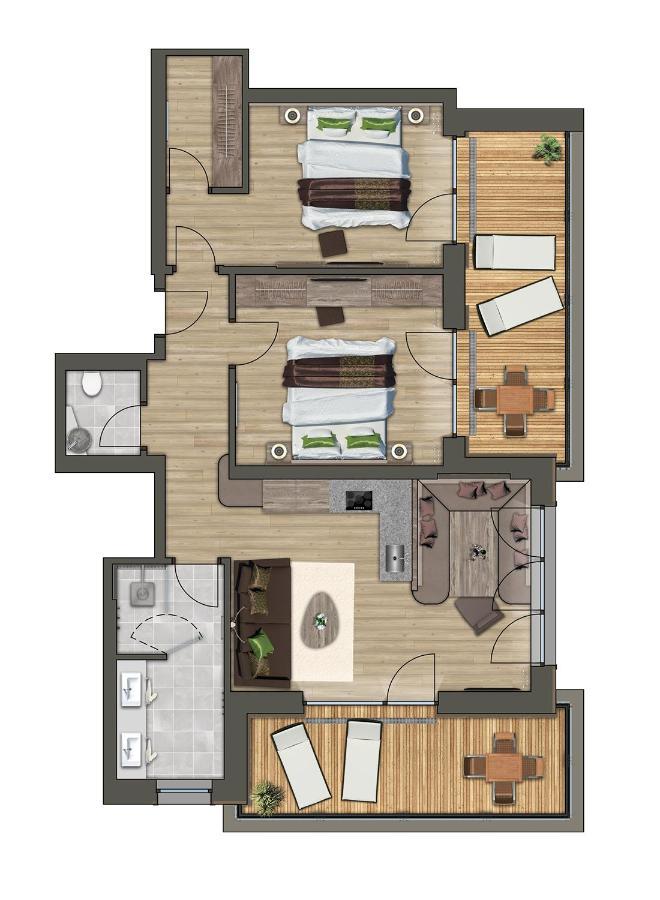 Apartmenthaus Wiesenhof Aschau Im Zillertal Exteriér fotografie