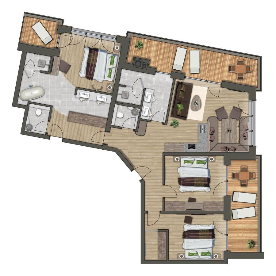 Apartmenthaus Wiesenhof Aschau Im Zillertal Exteriér fotografie